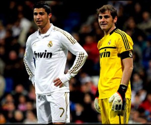Cristiano Ronaldo and Iker Casillas will be under the spotlight during Real Madrid's first La Liga match in 2013 against Real Sociedad.