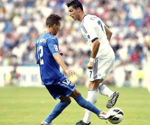 Real Madrid will face compatriot Joao Pereira in today's Copa del Rey quarter-final.