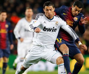 El Clasico on March 2, 2013. Barcelona are looking to regain confidence after losing to a Ronaldo-inspired Real Madrid in the Copa del Rey at the Camp Nou on February 26.