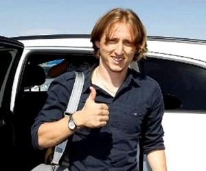 Luka Modric is in good spirits ahead of Croatia vs Serbia following two wonder goals against Manchester United and Real Mallorca. 