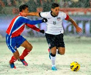 After defeating Costa Rica 1-0 in the snow, USA will face Mexico away from home in the CONCACAF World Cup qualifiers.