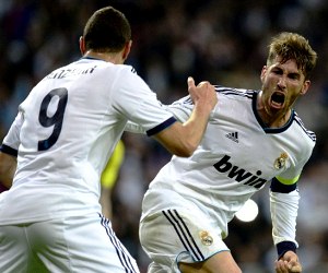 Sergio Ramos and Karim Benzema put Real Madrid on the brink of a comeback against Dortmund.