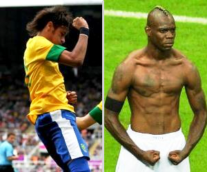 It is Neymar vs Mario Balotelli again in a Confederations Cup match on June 22, 2013.