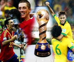 It is Neymar vs Spain, the big duel of the Confederations Cup 2013 final which host Brazil so want to win!
