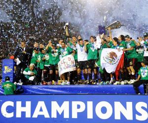 Gold Cup champions Mexico face Trinidad and Tobago on July 20, 2013.