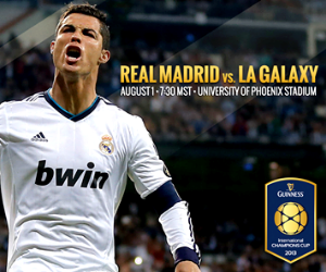 Cristiano Ronaldo's presence hypes up the Real Madrid vs LA Galaxy International Champions Cup match.
