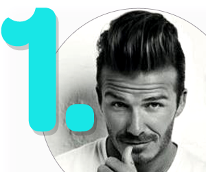 David Beckham was the most popular football in July 2013