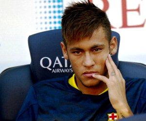 Neymar's body language on the bench seems to prove how much he wants to be a regular player.