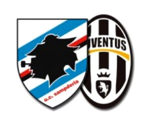 Sampdoria vs Juventus is the last match on Saturday, August 24, 2013.