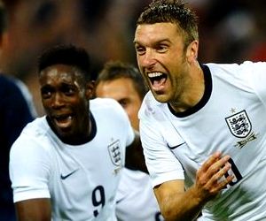 Rickie Lambert is expected to shine again in Wayne Rooney's absence. 