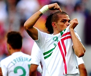 Brazilian-born Pepe plays for Portugal.