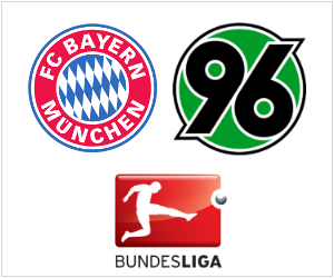 Bayern Munich will play at home to Hannover 96 in the Bundesliga on Saturday, September 14, 2013.