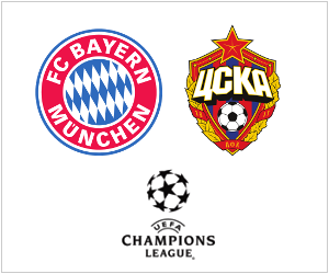 Bayern and CSKA Moscow are both domestic champions.