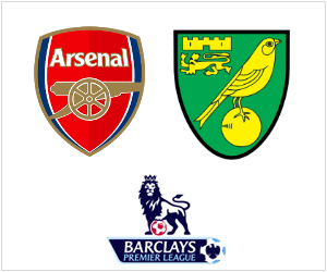 Arsenal will welcome Norwich City in the English Premier League on October 19, 2013.