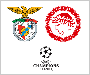 Champions League: Benfica will welcome Olympiakos Piraeus in Portugal on October 23, 2013.
