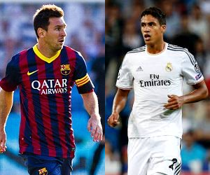 Lionel Messi vs Raphael Varane