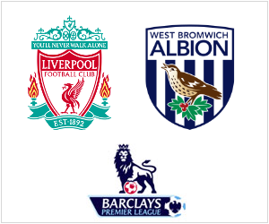 West Brom will play Liverpool at Anfield on Matchday 9 of the 2013/14 EPL season.