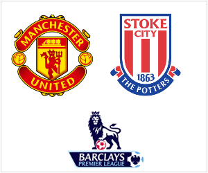 Manchester United are poised to defeat Stoke City on Matchday 9 of the 2013/14 English Premier League