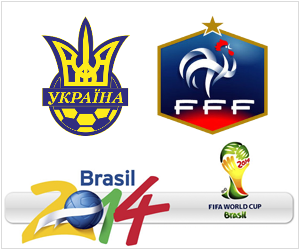 Ukraine vs France is one of four UEFA World Cup qualifying playoffs to take place on November 15, 2013