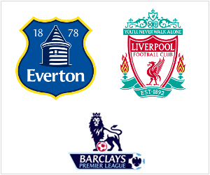 Everton and Liverpool will play in November 23, 2013's lunch-time kick-off.