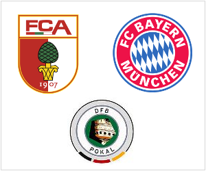Bayern Munich will play away to Augsburg in the DFB Pokal on December 4, 2013.