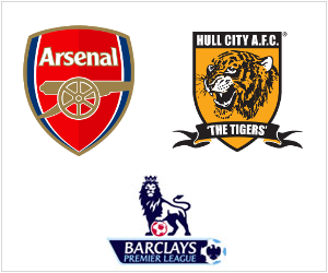 Arsenal will be at home to Hull City in the Premier League on December 4, 2013.