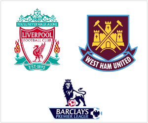 Liverpool and West Ham United will meet in the Premier League on December 7, 2013.