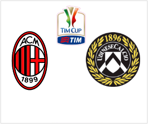 Milan vs Udinese - Coppa Italia - Jan 22, 2014
