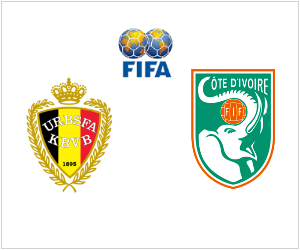 Belgium vs Ivory Coast