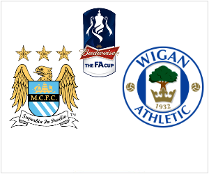 Man City vs Wigan - FA Cup