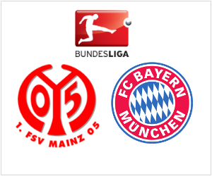 Mainz vs Bayern is on March 22, 2014