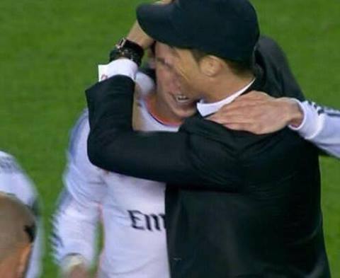 Ronaldo with Bale