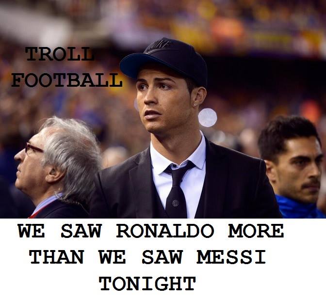 Ronaldo and Messi - Trol