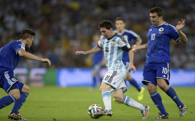 FIFA World Cup, World Cup 2014, Argentina, Bosnia-Herzegovina, Lionel Messi