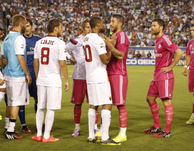 International Champions Cup, Real Madrid, Roma, Pepe, Sergio Ramos, Iker Casillas, Seydou Keita