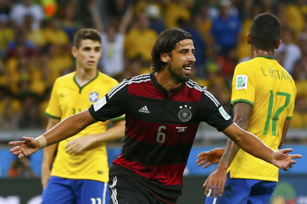 FIFA World Cup, World Cup 2014, Germany, Brazil, Sami Khedira, Alex, Luis Gustavo