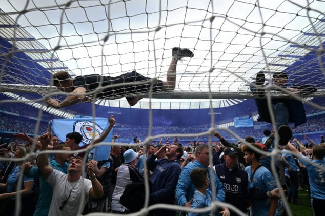 Man City fined £260,000 for final day pitch invasion