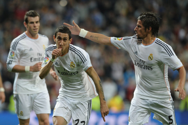 Angel Di Maria, Gareth Bale, Fabio Coentrao, Real Madrid, La Liga