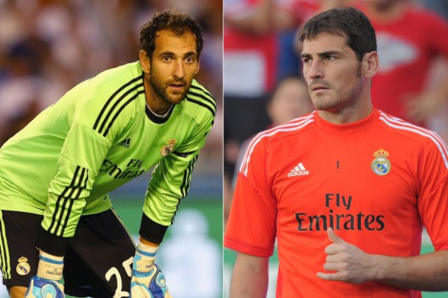 Diego Lopez and Iker Casillas