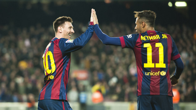 Lionel Messi, Neymar, Barcelona, La Liga