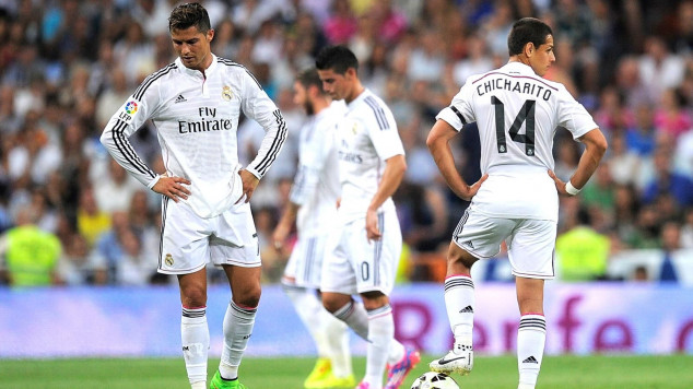 Cristiano Ronaldo, Chicharito, James Rodriguez, Real Madrid, La Liga