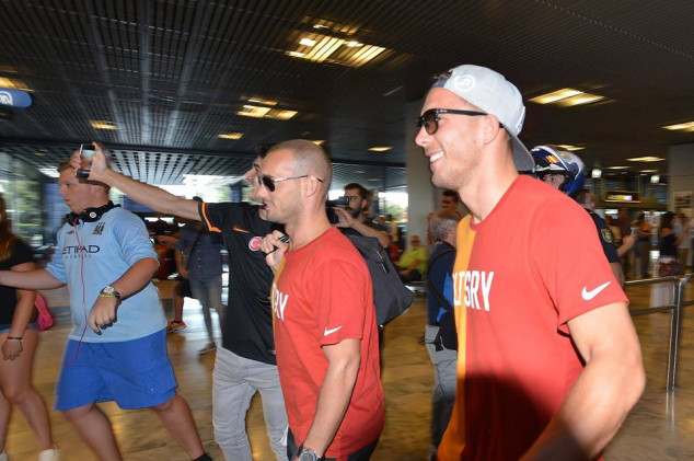 Galatasary arrives to Madrid ready to play Los Merengues