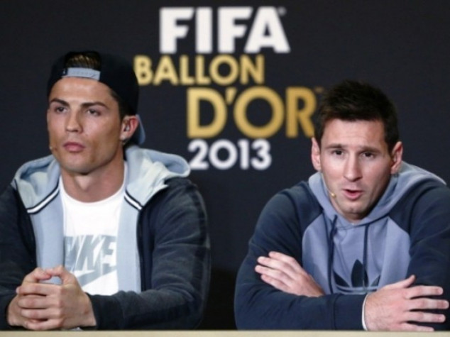 Cristiano Ronaldo, Lionel Messi, Ballon d'Or 2013
