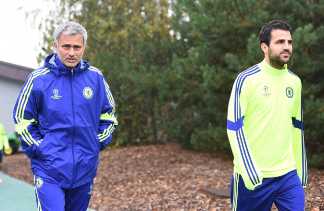 Cesc Fabregas, Jose Mourinho, Chelsea, English Premier League