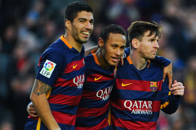 Lionel Messi, Neymar, Luis Suarez, Barcelona, Real Sociedad, La Liga