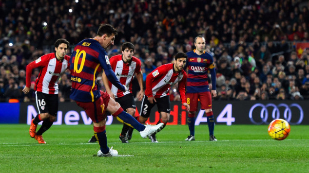 Lionel Messi, Barcelona, Athletic Bilbao, La Liga