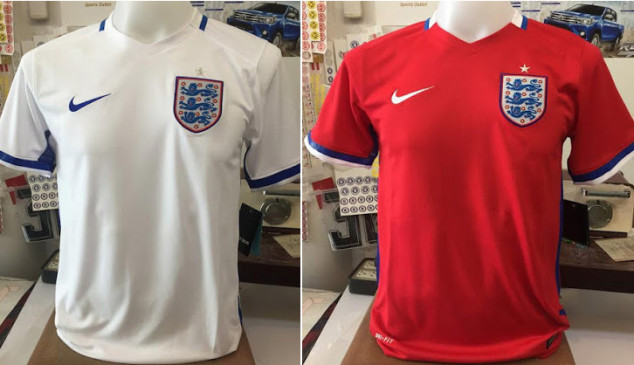 England, Home Kit, Away Kit Euro 2016, UEFA Euro Championship