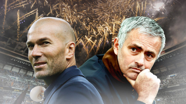 Zinedine Zidane, Jose Mourinho, Real Madrid, Chelsea, Manchester United, English Premier League, La Liga