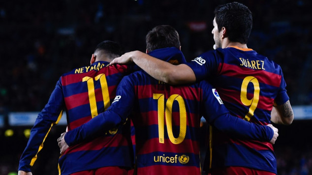 Lionel Messi, Luis Suarez, Neymar, Barcelona, Celta Vigo, La Liga