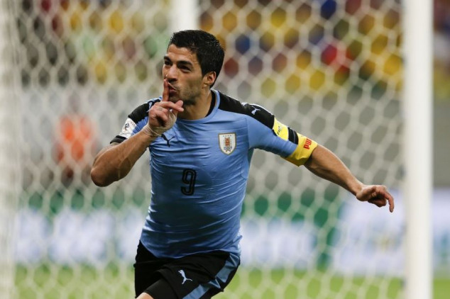 Luis Suarez scored the equalizing goal against Brazil in Round 5 of the CONMEBOL 2018 World Cup Qualifiers.